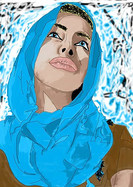 illustration of a girl.