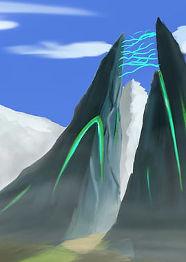 monolith of lightning