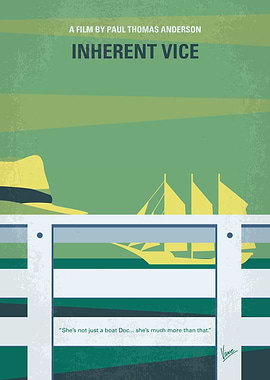 No793 My Inherent Vice minimal movie poster In 1970, d ...
