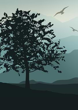 Landscape Set Left (1 of 3)