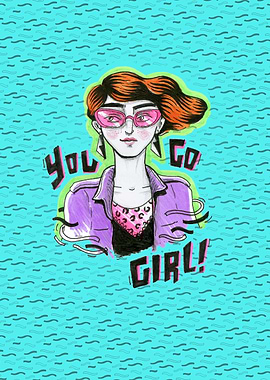 You go girl(s)! ✊ It’s time for the #girlpower - illust ...