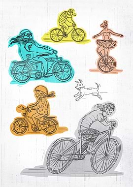 Ballerinas, rockers, sporty guys, travelers, kids... Ev ...