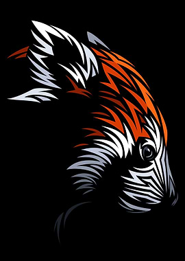 Tribal Red Panda