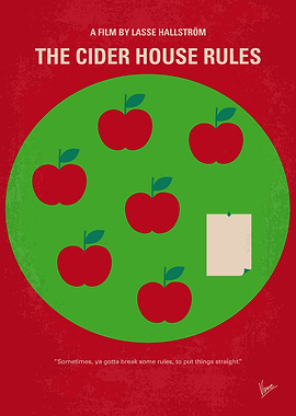 No807 My The Cider House rules minimal movie poster A ...