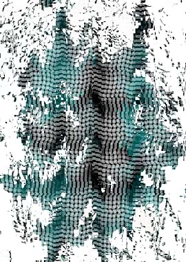 Abstract ink painting