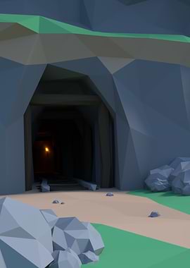 Low Poly Mine