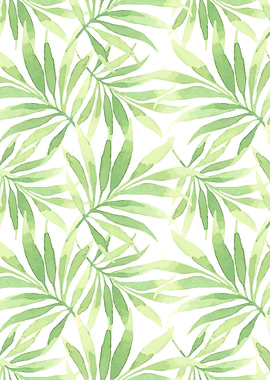 Tropical branches pattern 10