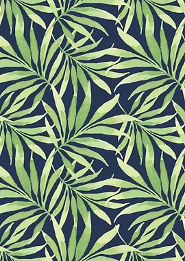 Tropical branches on dark pattern 10