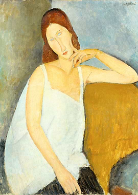 Amadeo Modigliani - Jeanne Hébuterne (1898–1920), 1919, ...