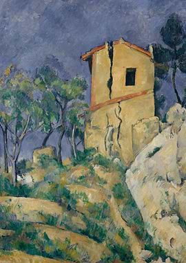 Paul Cézanne - The House with the Cracked Walls, 1892–9 ...