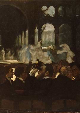 Edgar Degas - The Ballet from 'Robert le Diable', 1871 ...