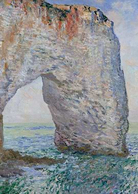Claude Monet - The Manneporte near Étretat, 1886, oil o ...
