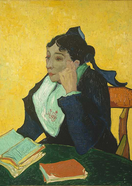 Vincent van Gogh - L'Arlésienne: Madame Joseph-Michel G ...