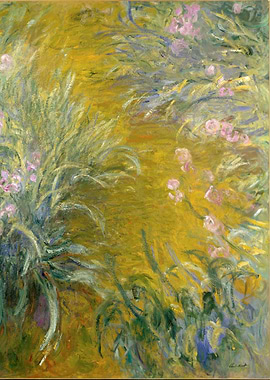 Claude Monet - The Path through the Irises, 1914–17, oi ...