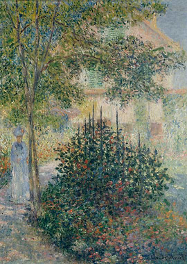 Claude Monet - Camille Monet (1847–1879) in the Garden ...