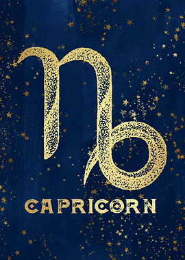Capricorn birthdates December 22 January 19 Antique Vin ...