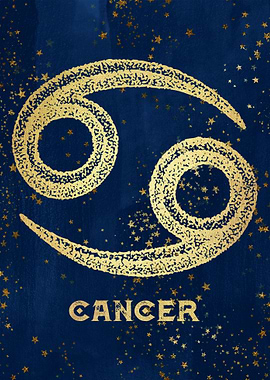 Cancer birthdates June 21 to July 22. Antique Vintage A ...