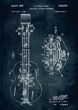 No017 - 1963 - Bass - Electrical stringed instrument - ...