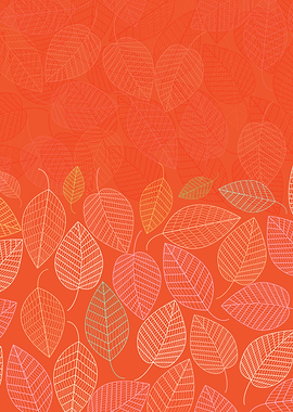 LEAVES ENSEMBLE ORANGE FLA