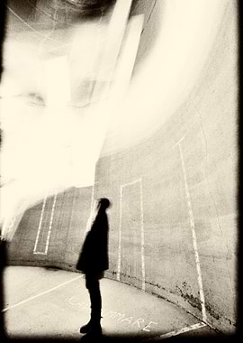 Artistic urban motion blur