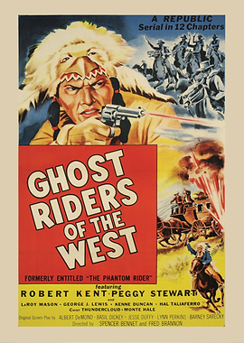 Vintage Western Poster