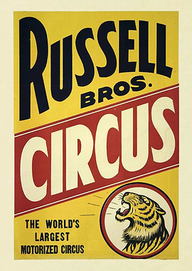 Vintage Circus Poster