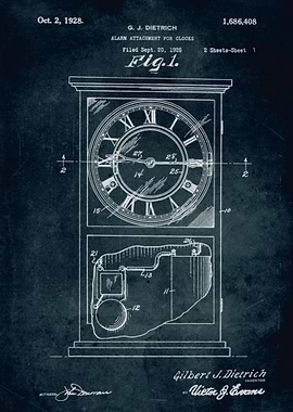 No092 - 1926 - Alarm Attachment for clocks - Inventor G ...