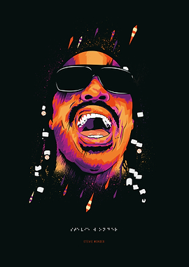 Stevie Wonder (Black)