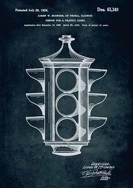 No097 - 1923 - Design for a traffic light - Inventor Lo ...