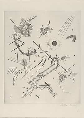 Vasily Kandinsky - Kleine Welten XI (Small Worlds XI), ...