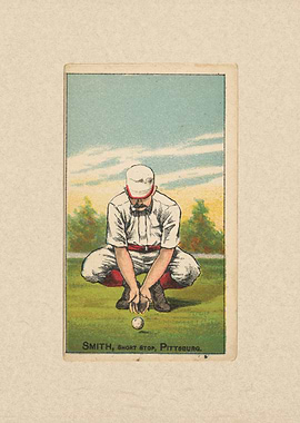 Smith, Shortstop, Pittsburgh, from the Gold Coin series ...