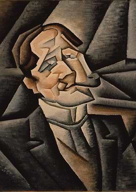 Juan Gris - Juan Legua, 1911, oil on canvas; Collection ...