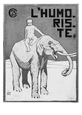 Juan Gris - Seated Angel (cover design for 'L'Humoriste ...