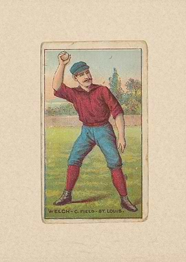 Welch, Center Field, St. Louis, from the 'Gold Coin' To ...