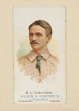 Robert Lee 'Bob' Caruthers, Baseball Player, from World ...