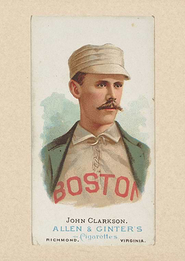 John Clarkson, Baseball Player, from World's Champions, ...