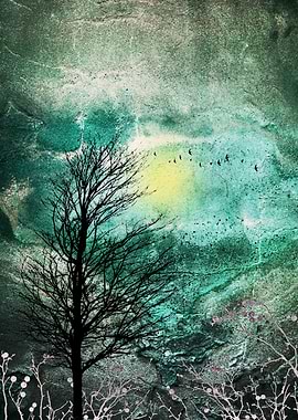 TREES under MAGIC SKY I