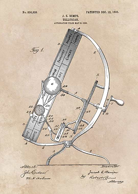 patent art Rempe Tellurian 1905