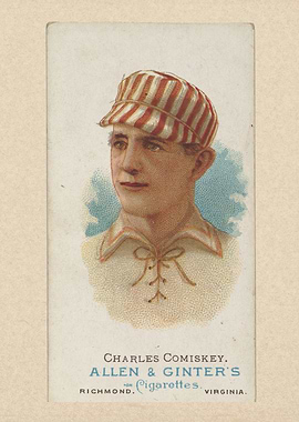 Charles Comiskey, Baseball Player, from World's Champio ...