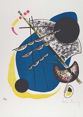 Vasily Kandinsky - Kleine Welten II (Small Worlds II), ...