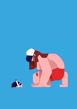 Jesus Christ lifeguard