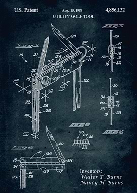 No120 - 1989 - Ultility golf tool - Inventors: Walter T ...