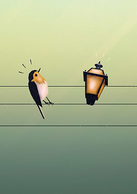 Feeling Wired (Green) | Digital Art