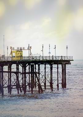 Victorian Pier III - Abstract edited. From a series pre ...