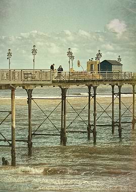 Victorian Pier II - Vintage edited. From a series previ ...
