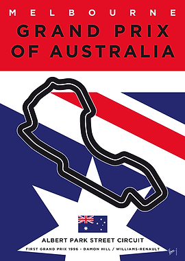 My F1 MELBOURNE Race Track