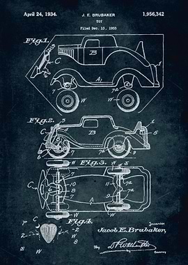 No175 - 1933 - Toy - Inventor J. E. Brubaker