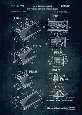 No165 - 1959 - Toy building sets and building blocks - ...
