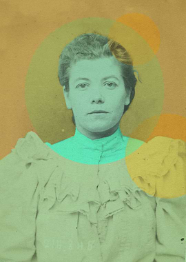 Sometimes colours tell stories. Vintage photos with a f ...