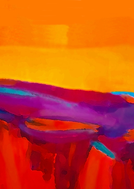 Arizona mountain sunset, Southwest landscape